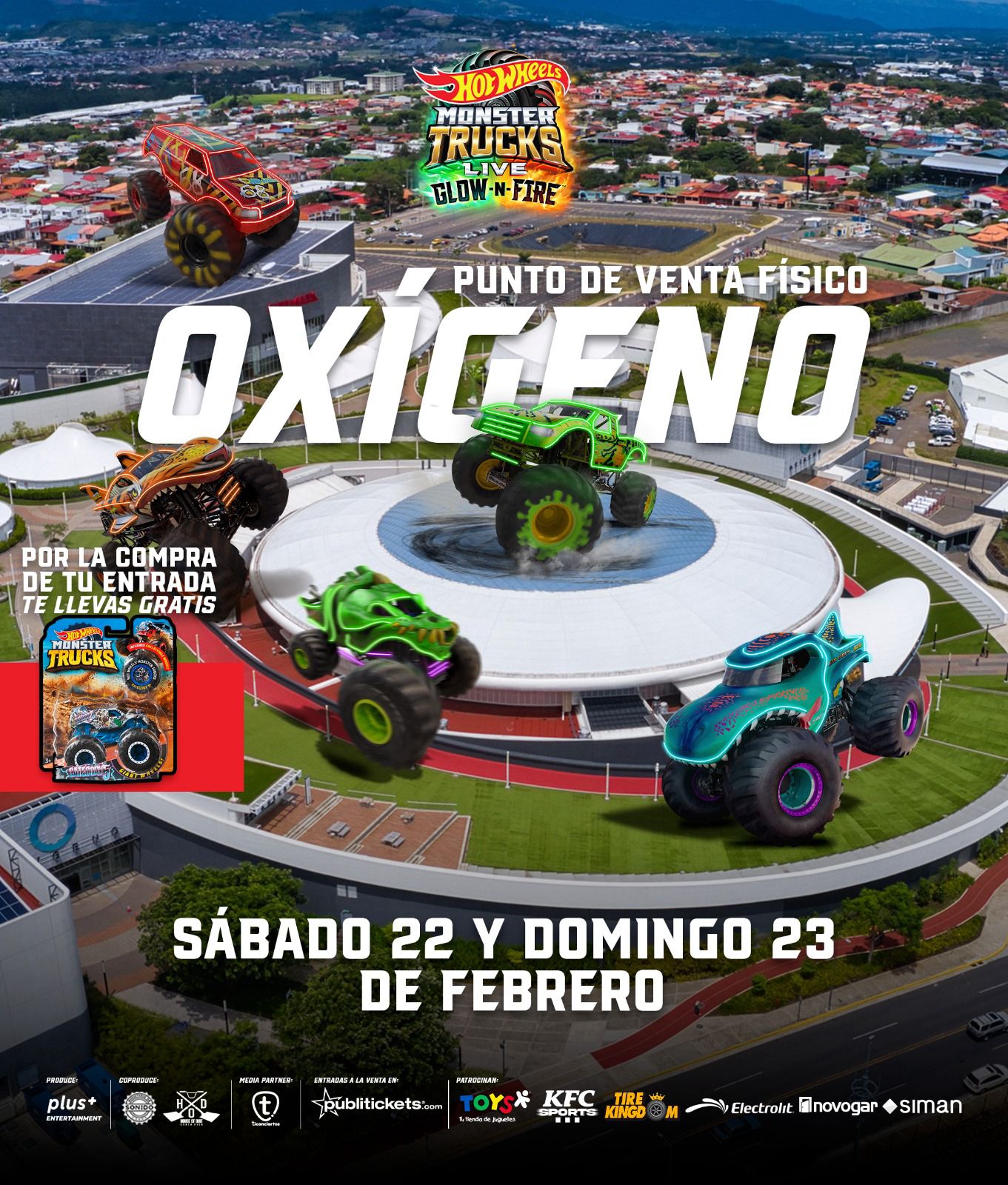 Hot Wheels Monster Trucks Live Activa La Venta De Entradas Con Promoción Especial En Oxígeno